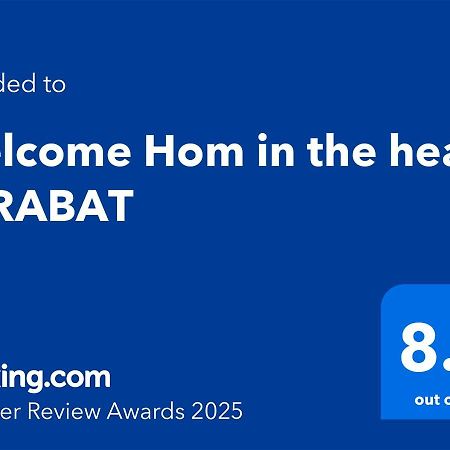 Welcome Hom In The Heart Of Rabat Eksteriør bilde